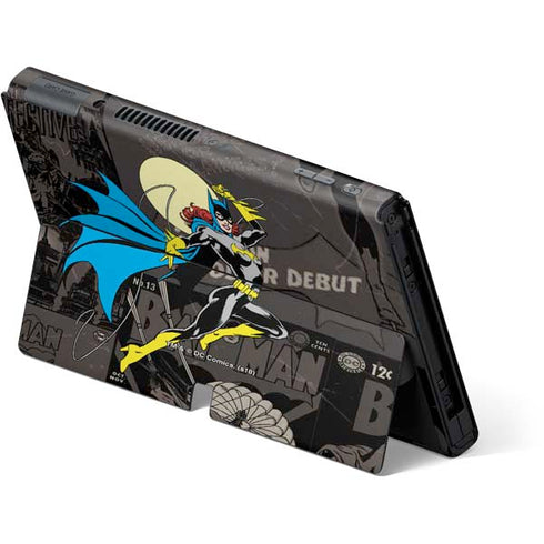 DC Comics Batgirl Classic Art Nintendo Switch OLED (2021) Skin